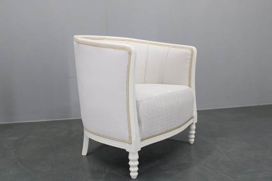 Image 1 of 1930 gerestaureerde Weense Secessie fauteuil
