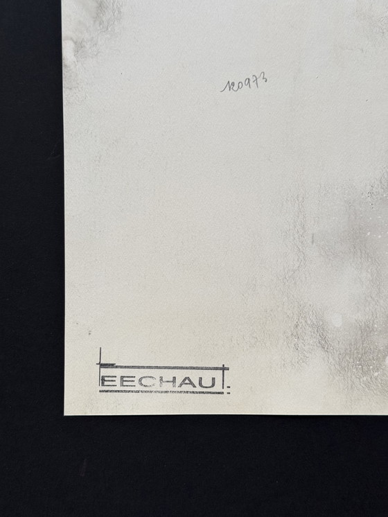 Image 1 of Eugène Eechaut (1928-2019) - Abstraktes Diptychon 1973