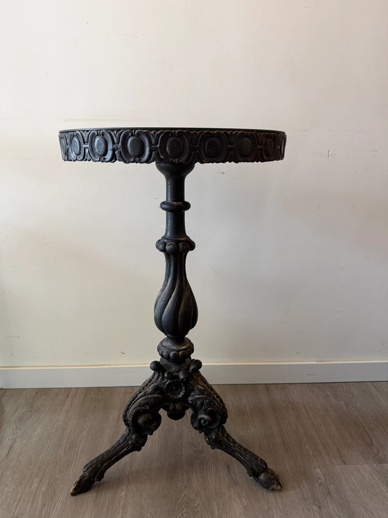 Tavolino nero in legno – Tavolini, Wood, Vintage (photo 5 of 9)