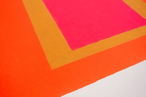 Studie naar Young - Voorspelling 1951 - Josef Albers - Poster 70 × 100 cm – Paper (photo 10 of 13)