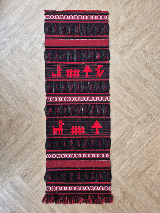 Image 1 of Arazzo da parete intrecciato