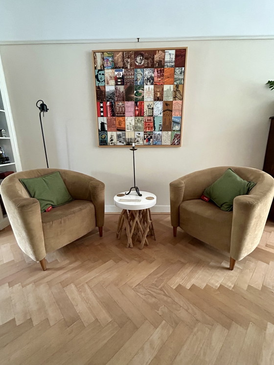 2 sillones Arx Gelderland Milos color beige, ante liso/Alcantara – Leather (photo 8 of 15)