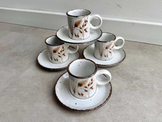 4 tazze e piattini da espresso vintage Stonehenge Midwinter Wild Oats – Stoviglie, Ceramic (photo 5 of 5)
