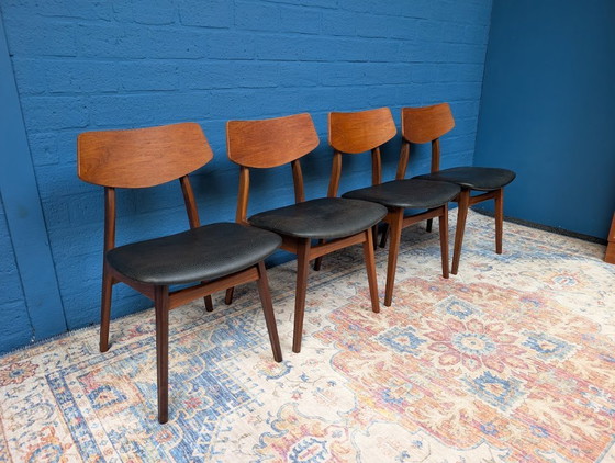 Image 1 of 4x Midcentury chairs, 1960s