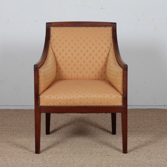 Image 1 of Armchair in the style of Jean-Michel Frank from the 1930s-1940s