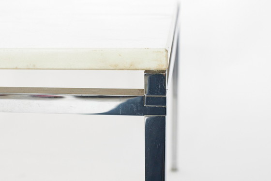 Image 1 of Coffee table marble 60s overplating on the frame