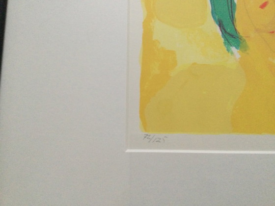Image 1 of Sérigraphie de Henk Vessem '28 "Variation des couleurs" 72/125
