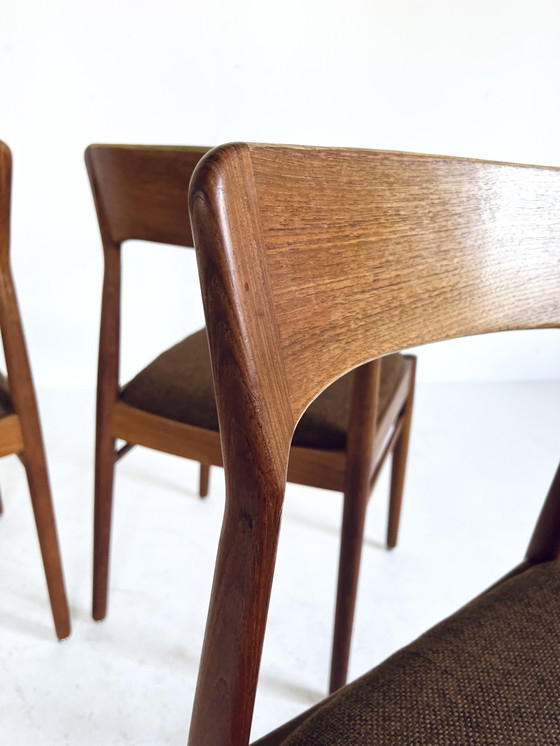 Image 1 of 6x vintage dining chair, Henning Kjærnulf '60