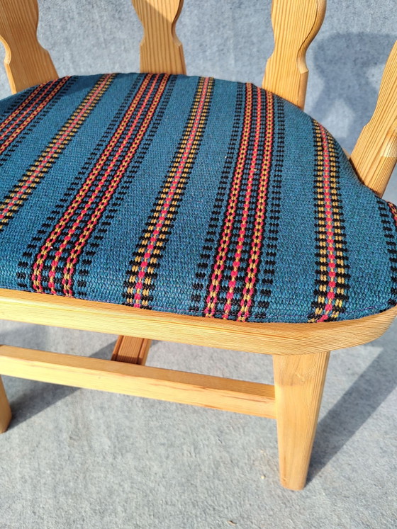 Chair Henning Kjaernulf – Dining chairs, Textile, Wood (photo 4 of 6)