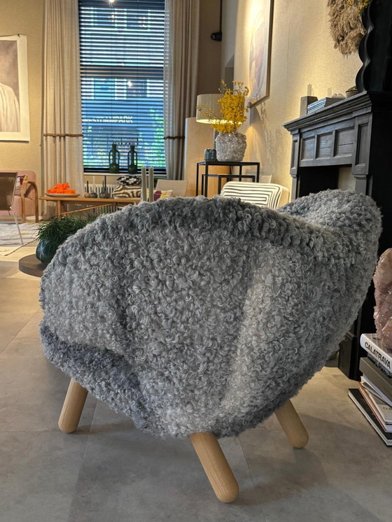 Image 1 of Sedia Pelican di Finn Juhl in pecora Gotland