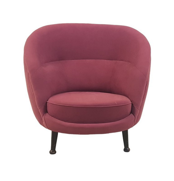 Image 1 of XL easy chair ISA Bergamo attr. Guglielmo Veronesi 