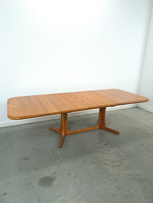 XL Danish extendable teak dining table