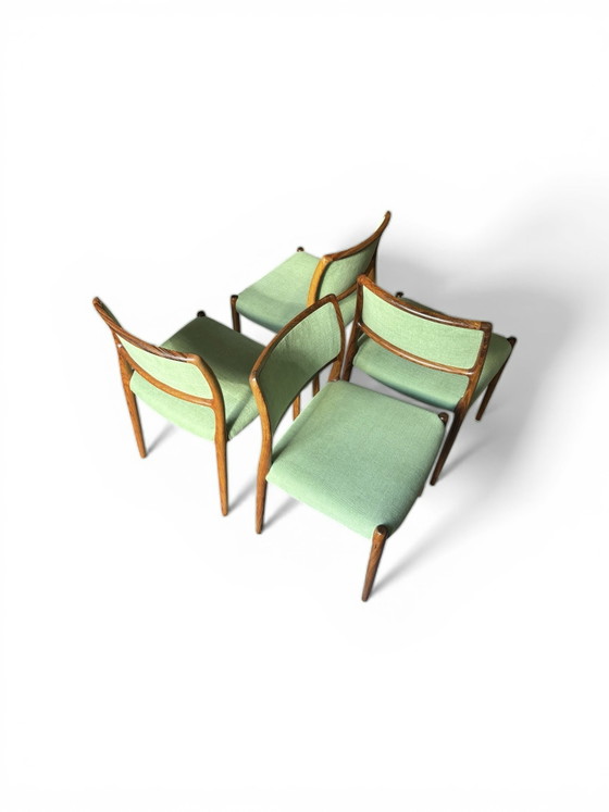 Image 1 of 4 sedie di Niels Otto Moller