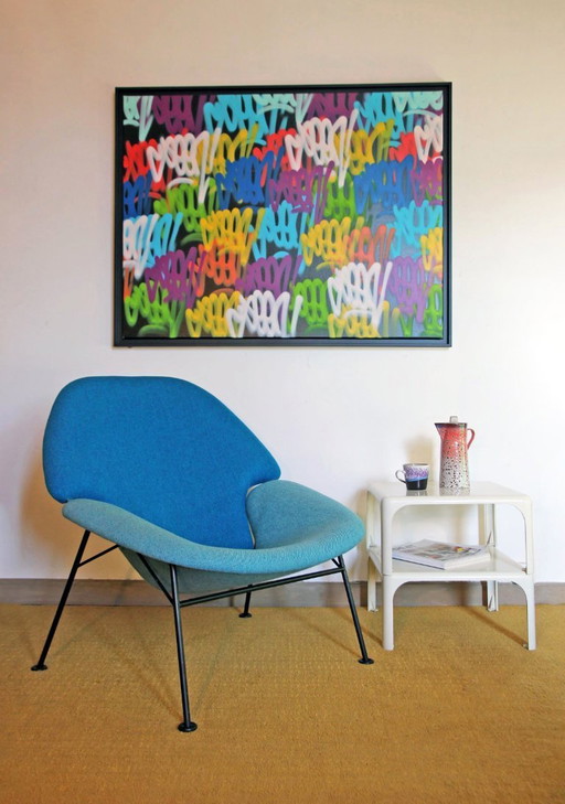 Pierre Paulin F555 armchair, Artifort, 1960s