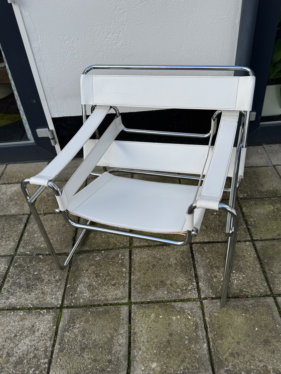 Image 1 of Vintage Wassily Style Arm Chair