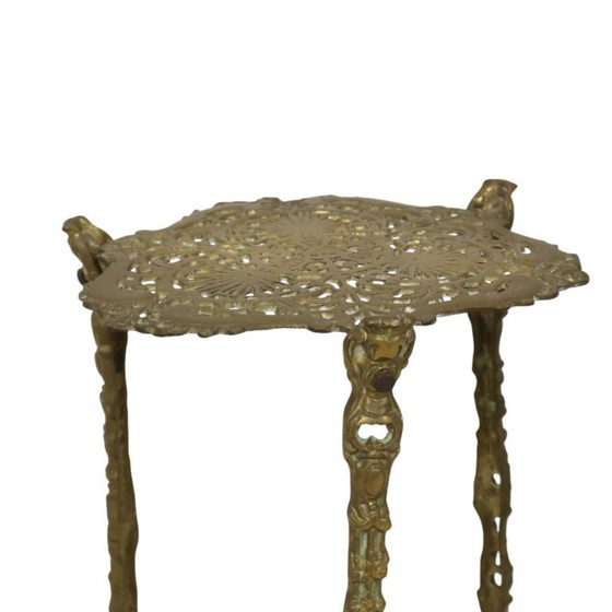 Image 1 of Pflanztisch aus französischem Messing