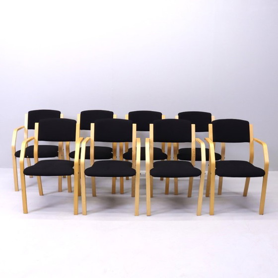 Image 1 of Skandinavischer Konferenzstuhl von LANA Design, aus Buche – Dk, 1960er Jahre