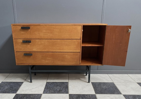 Image 1 of Shoe storage wood cabinet 1970s