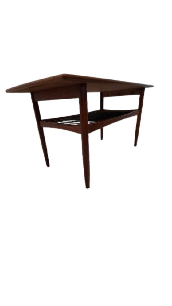 Image 1 of Table basse en teck design danois