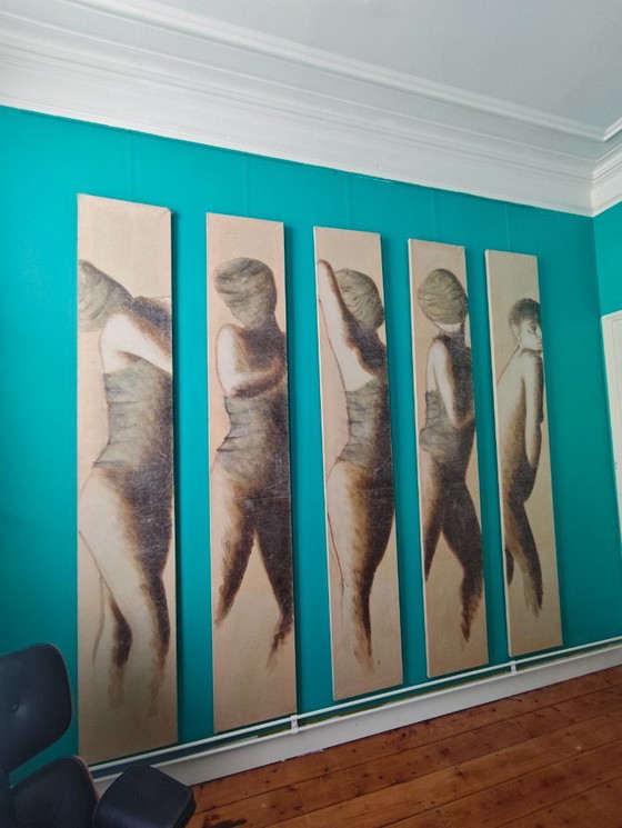 Image 1 of artworks on canvas