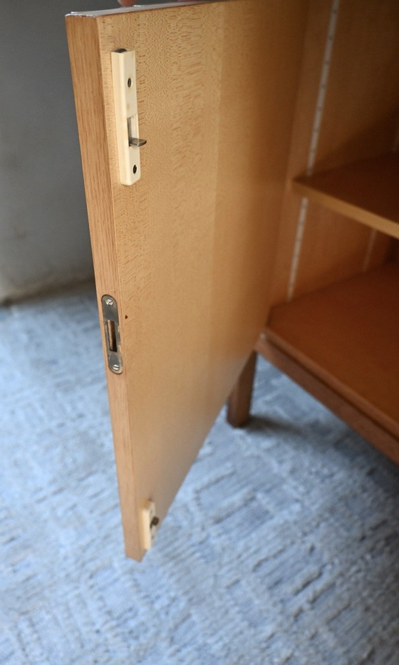 Beau buffet bas en bois années 70 Leo Bub pour Bub Wertmöbel, Marron (photo 12 sur 15)