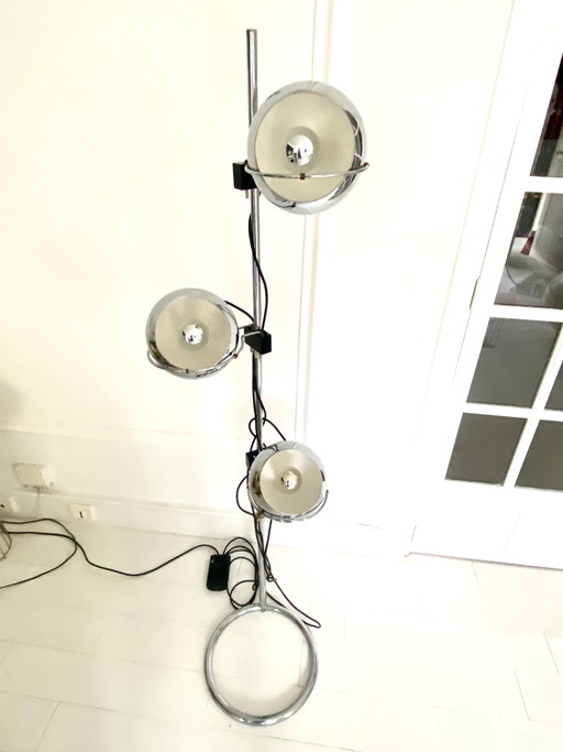 Lampadaire Eyeball Goffredo Reggiani – vloerlampen, Metal (photo 2 of 10)