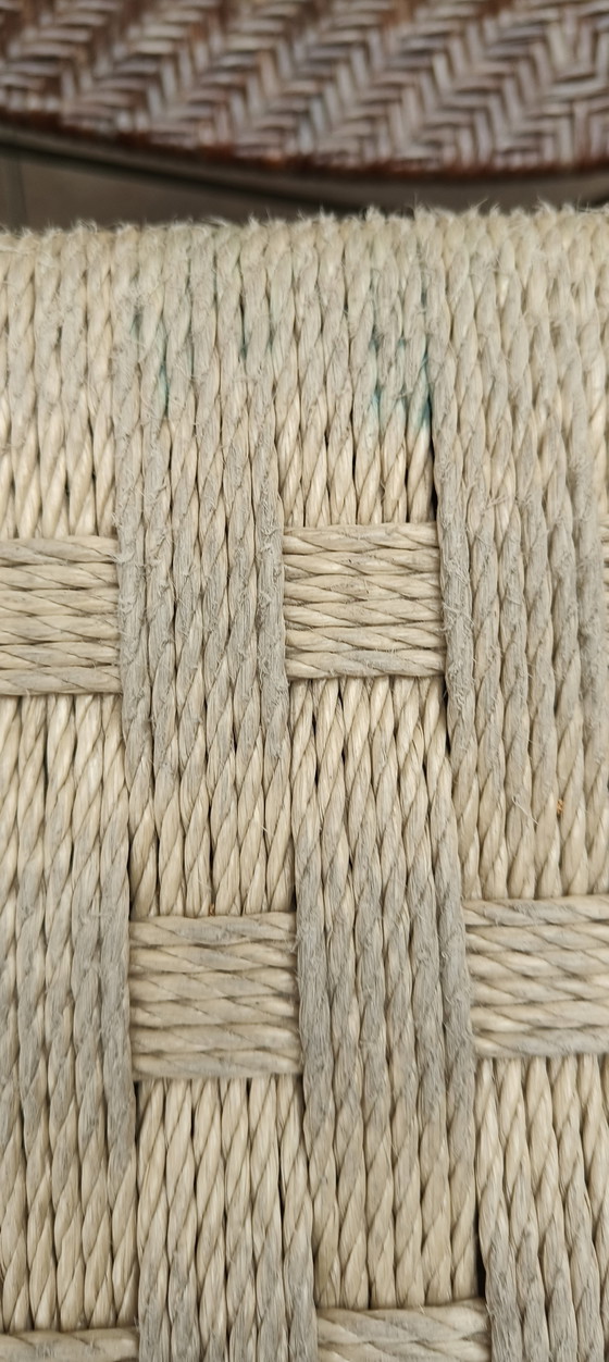 Image 1 of 2 taburetes daneses italianos de diseño de mediados de siglo de la década de 1960