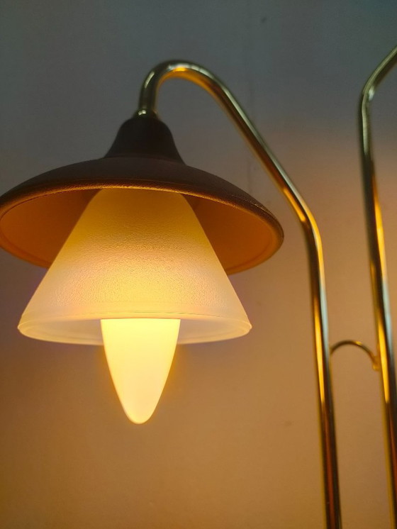 Image 1 of Special Vintage 'Hollywood Regency Style' 1980s Italian Desk Lamp Table Lamp