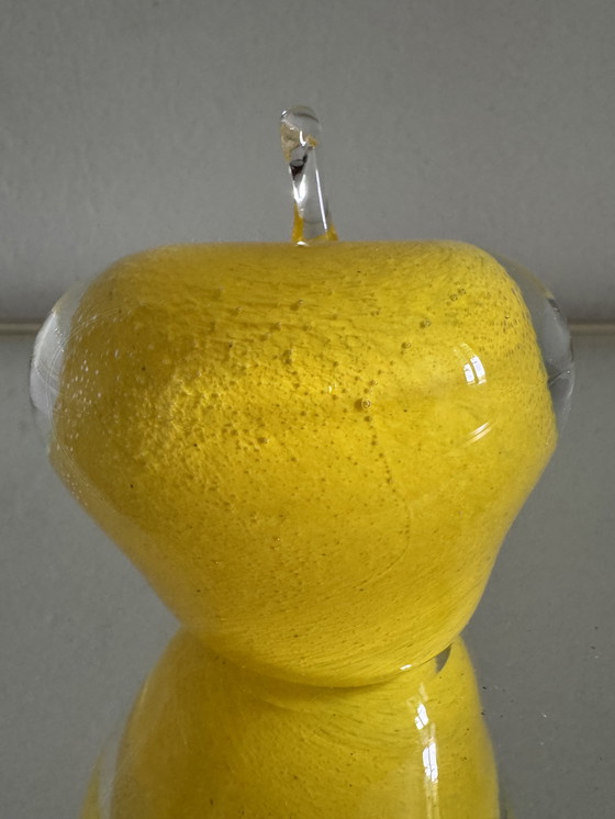 Image 1 of Mela in vetro soffiato IVV, Italia anni '70