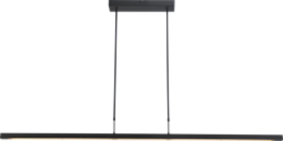 Image 1 of Hanglamp Real 3 zwart nikkel 160 cm te koop