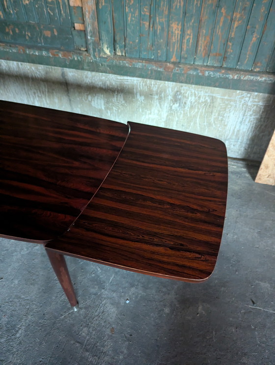 Image 1 of Tavolo da pranzo allungabile vintage - palissandro - L148/244cm