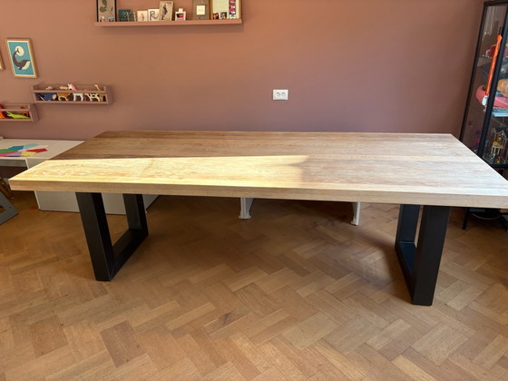 Robuster Seuren Esstisch – Esstische, Metall, Holz (photo 2 of 10)