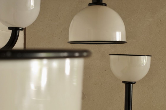 Image 1 of Set van 6 Lita Frankrijk lampen, jaren 1980