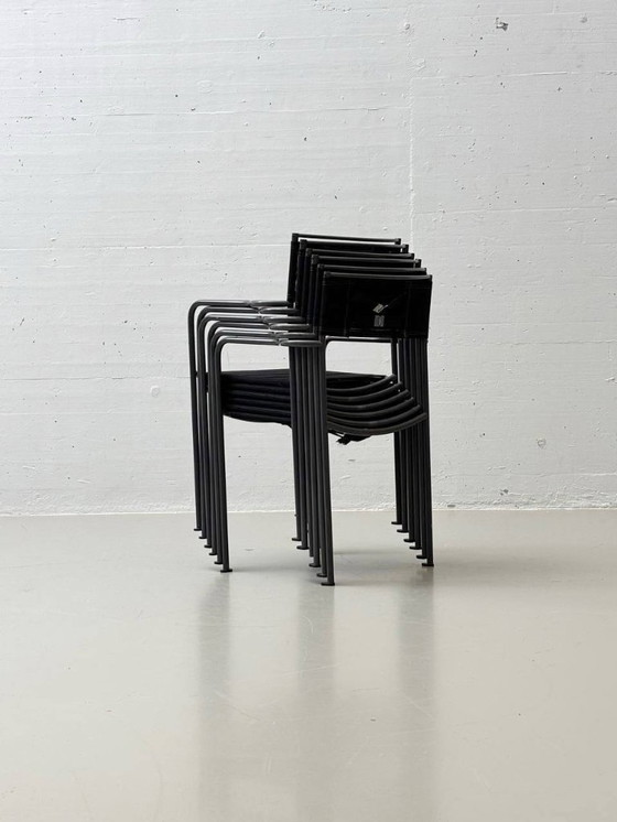Image 1 of Spaghetti chairs with mesh upholstery by Giandomenico Belotti for Alias