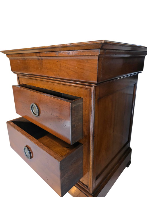 Chevet Roche Bobois - bois massif, design français de luxe