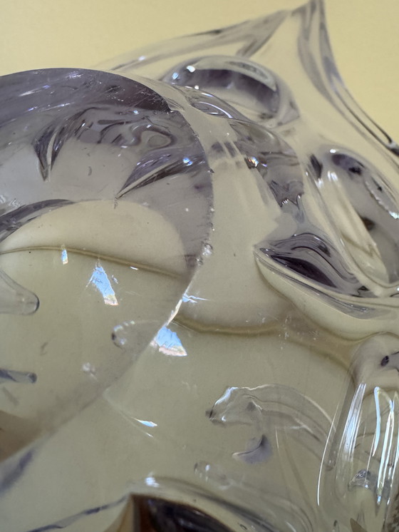 Image 1 of 60s neodymium crystal bowl
