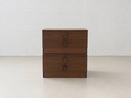 2 Mid-Century Nightstands, 1970s – Wood (photo 13 of 13)