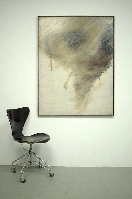 Image 1 of Portrait abstrait des années 1960