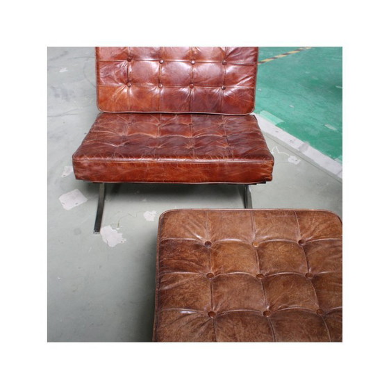 Image 1 of Barcelona fauteuil met poef