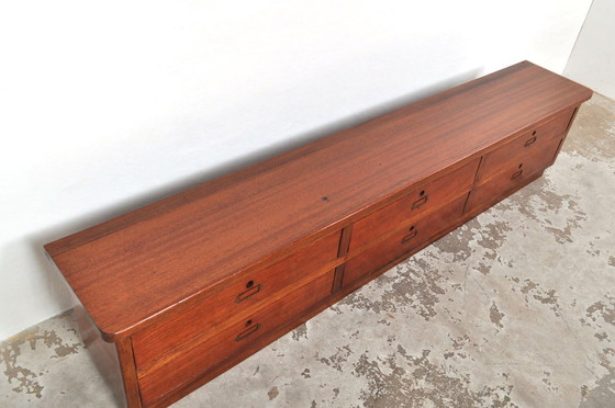 Image 1 of Antike Mahagoni-Kommode / Fernsehschrank, 1930er Jahre