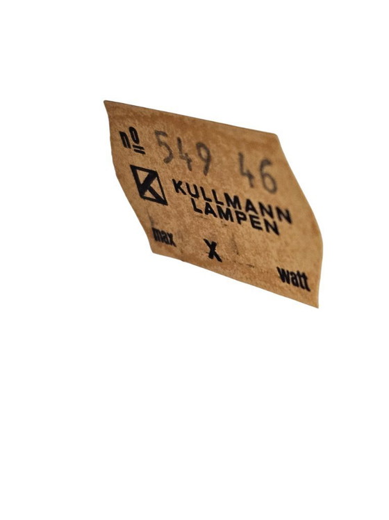 Image 1 of Kullmann lamps - Germany - brass - acrylic - Hollywood Regency - 70's