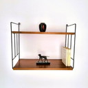 Etagère Scandinave STRING Teck 70'