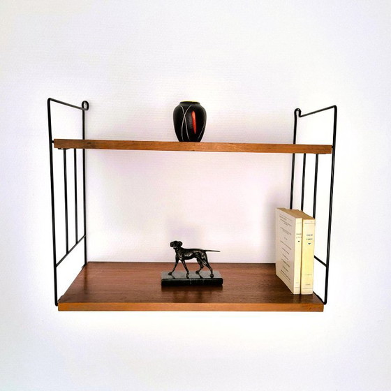 Image 1 of Scandinavische STRING Teakhouten plank 70'