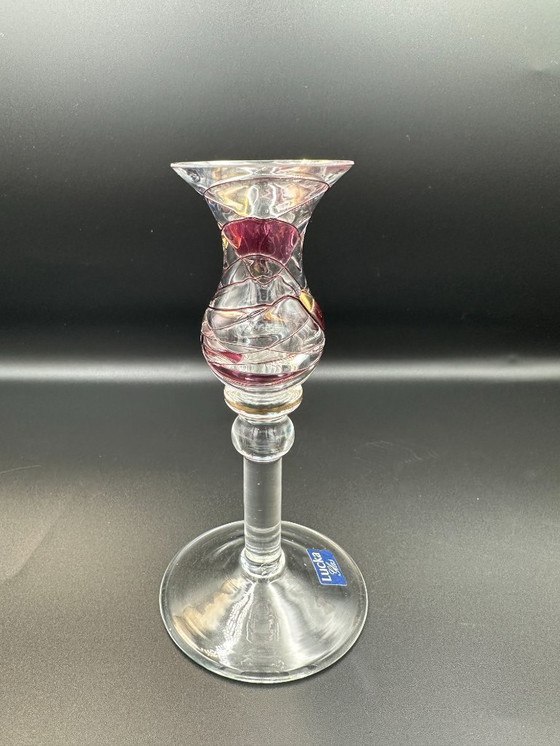Image 1 of Lucka Glass Candlestick