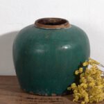 Antieke geglazuurde keramische vaas (ca. 1820) #14 – Vazen (photo 6 of 34)