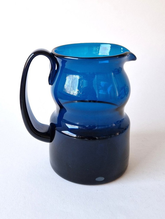 Image 1 of Kosta Boda - Water jug from the "Blå Serien" by Bertil Vallien 