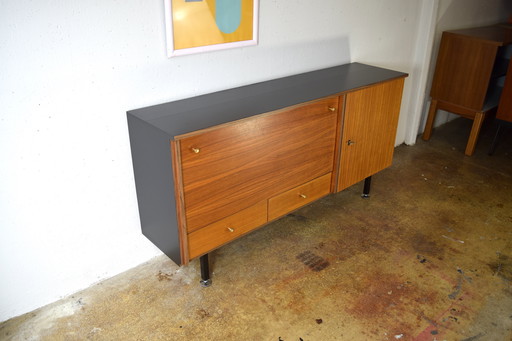 1960s Vintage Sideboard Armoire Dresser Cabinet
