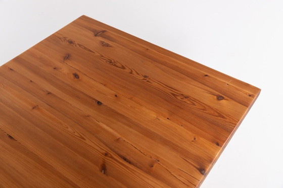 Image 1 of Scandinavian Modern solid pine coffee table
