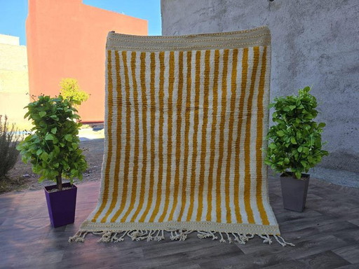 Tapis berbère en laine naturelle marocain traditionnel taille 2,5/2,5 m – Accupunto, vloerkleden en tapijten, Wool