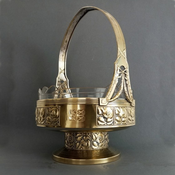 Image 1 of Centro de mesa secesionista Josef Emanuel Margold Wolkenstein & Glückselig 1910